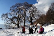 Anello invernale con neve dei TRE FAGGI da Fuipiano (10 febb.18)